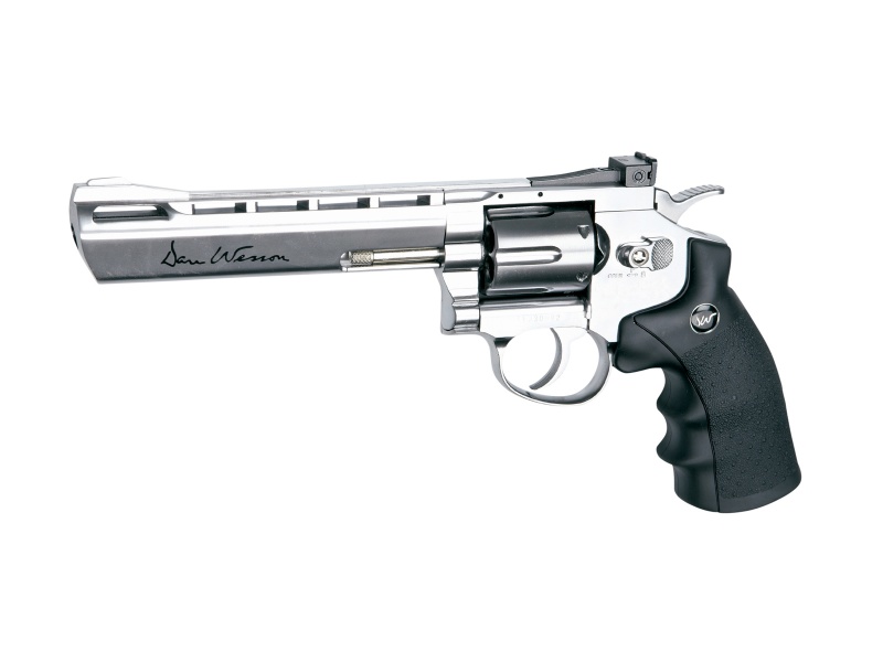 Dan Wesson Revolver 6 Chrome - 4.5mm BB