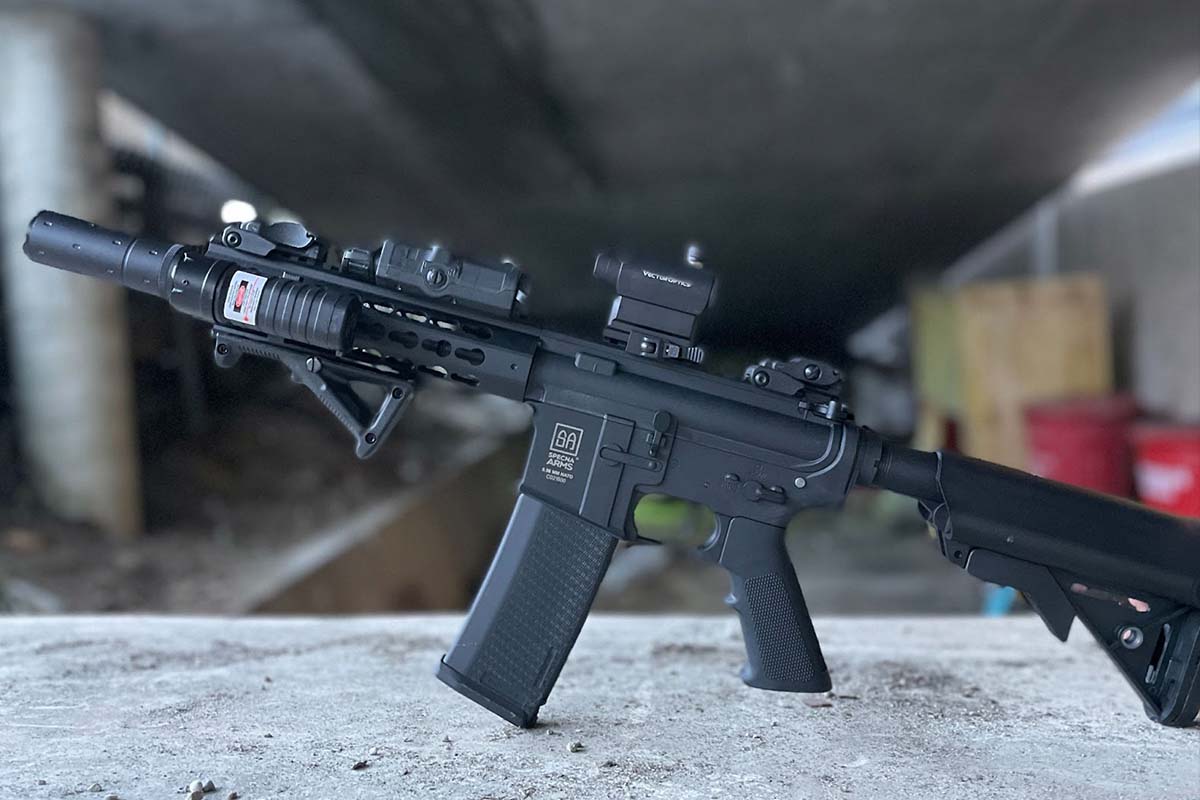 Oppgradere M4 rifle