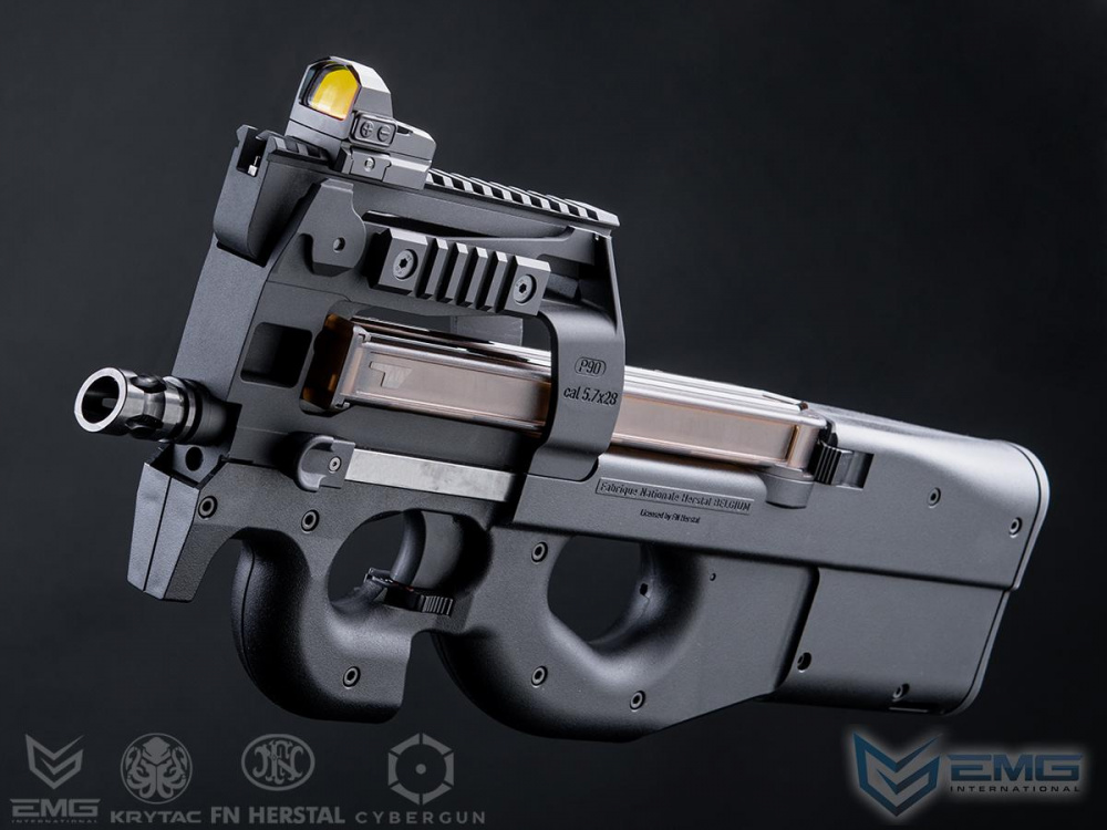 Krytac - FN P90 AEG Softgun Rifle - Svart